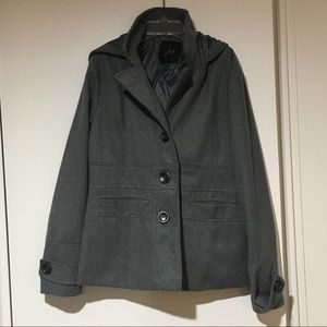 Grey coat! Great condition.